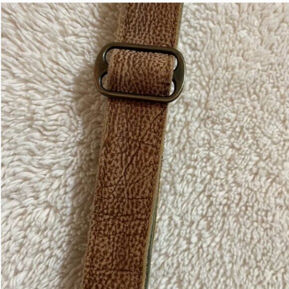 Vintage “Par Avion – Air Mail” Canvas and Leather Messenger Bag - Picture 7 of 16